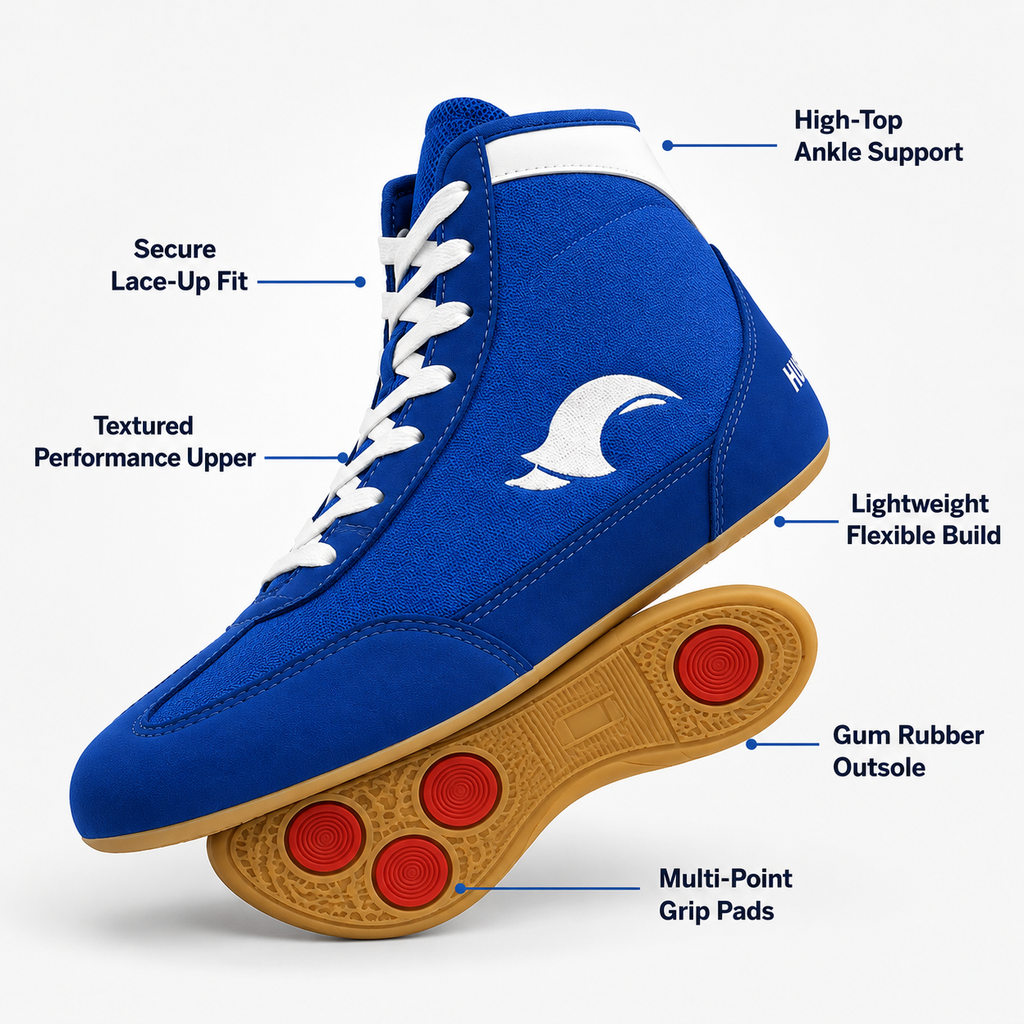 High-Performance Boxing Shoes | Lightweight, Breathable & Supportive for Every Step in the Ring