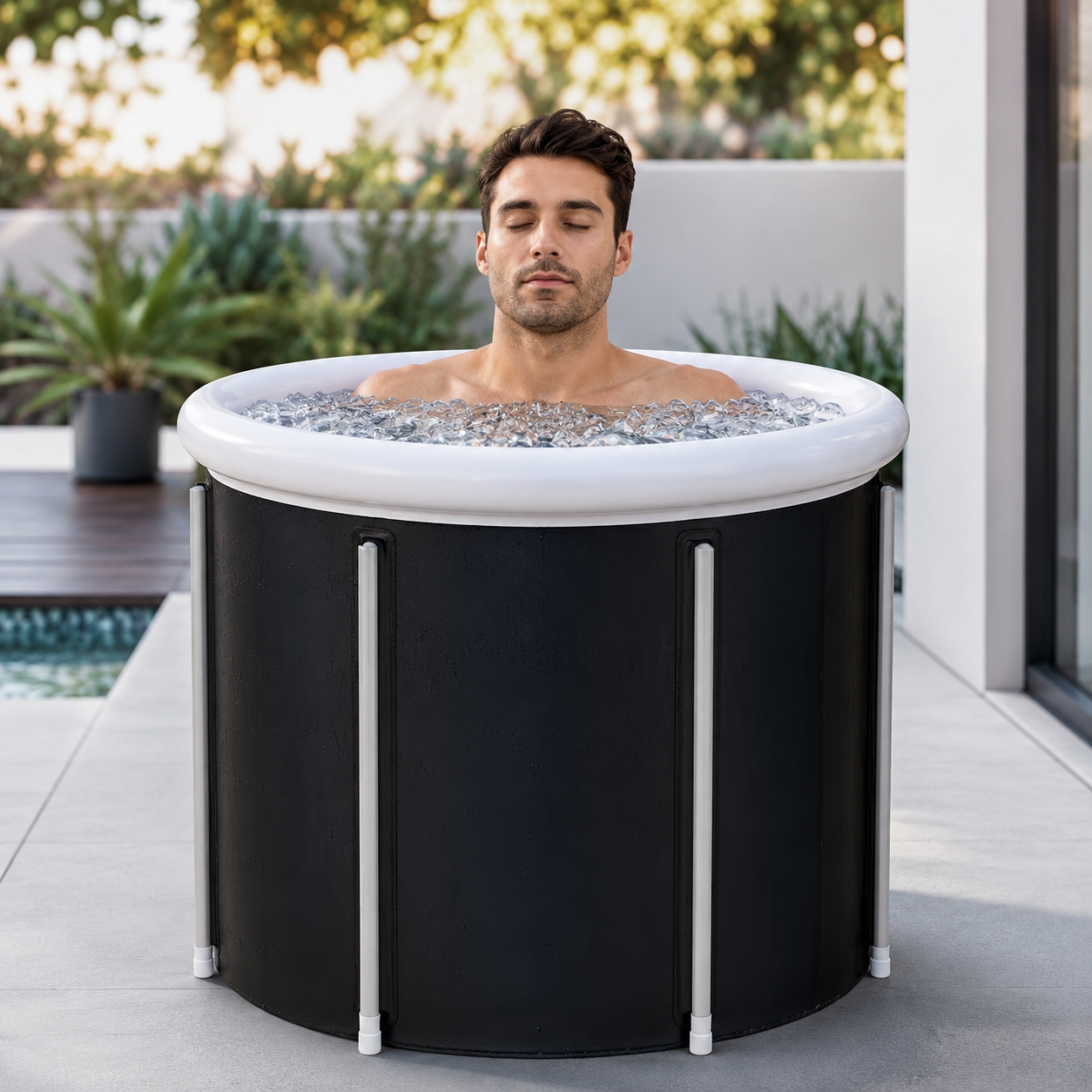 Portable Ice Bath Tub | Cold Water Recovery Tub for Athletes, Boxing, Muay Thai & Fitness