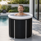 Portable Ice Bath Tub | Cold Water Recovery Tub for Athletes, Boxing, Muay Thai & Fitness