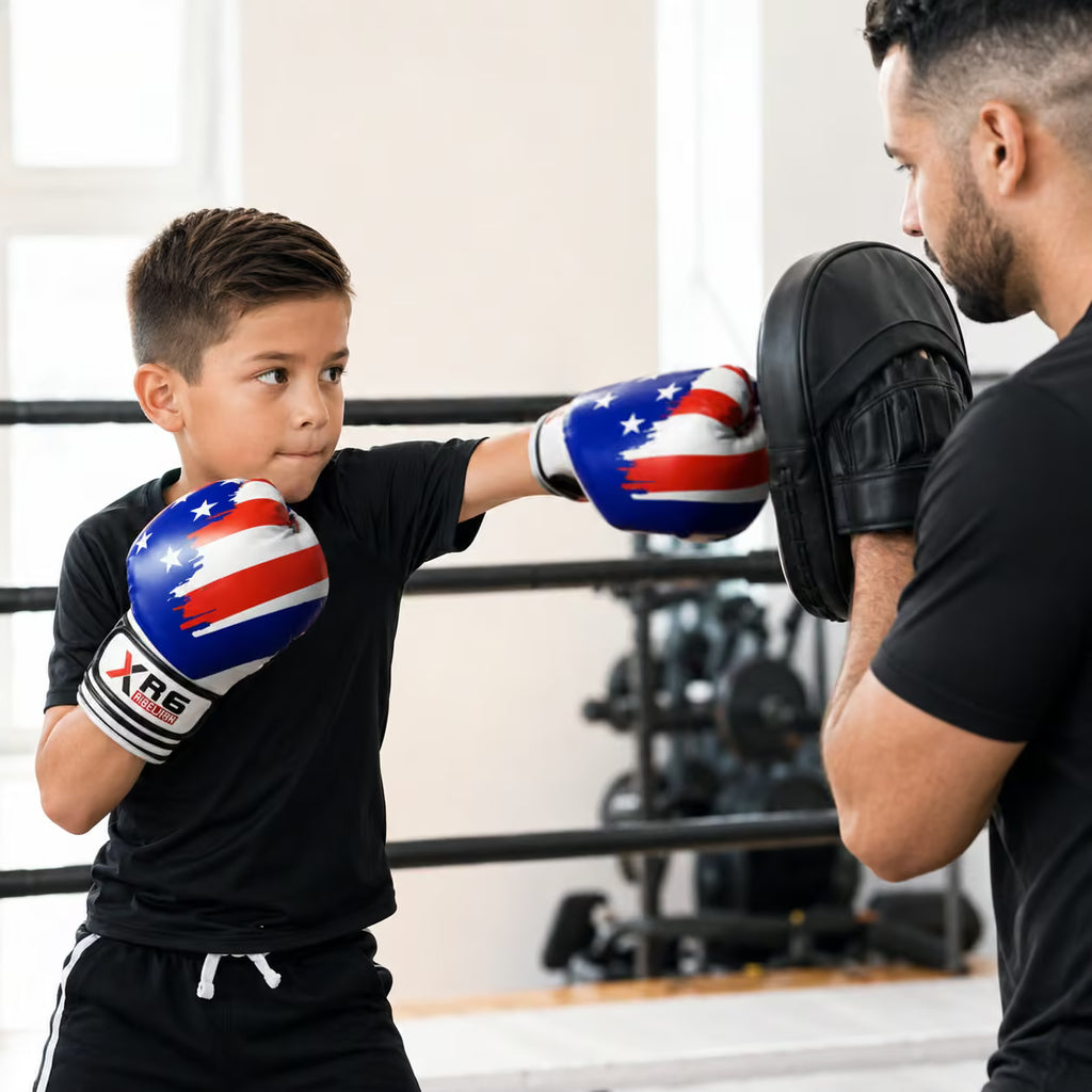 Kids Boxing Gloves 4oz & 6oz | Junior MMA-Muay Thai & Kickboxing Gloves