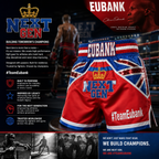 Frank Bruno & Team Eubank Inspired Boxing Shorts | British Legacy Fight Edition