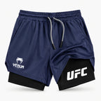 2-Layer MMA Compression Shorts | Muay Thai & Gym Training | SLIM Fit