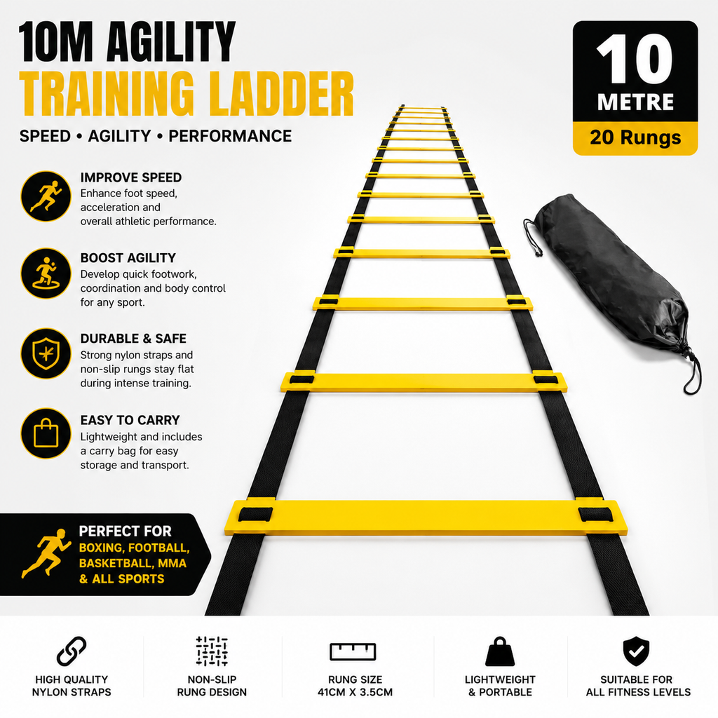 Agility Boxing Ladder | Speed & Footwork Training Tool