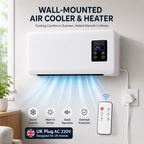 Wall-Mounted Air Cooler | Air Conditioner-Cooling Fan with Remote Control