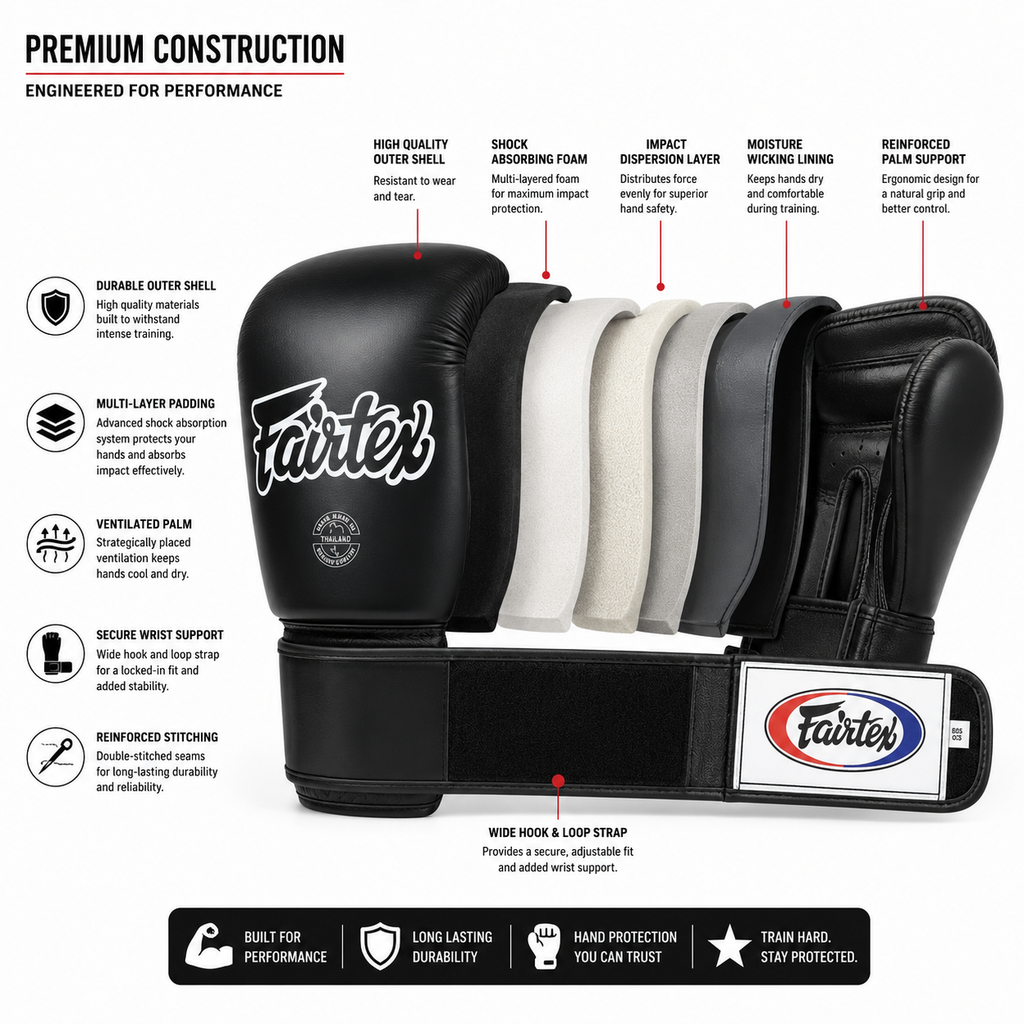 Fairtex Muay Thai Boxing Gloves | Pro Gloves K1 Boxing