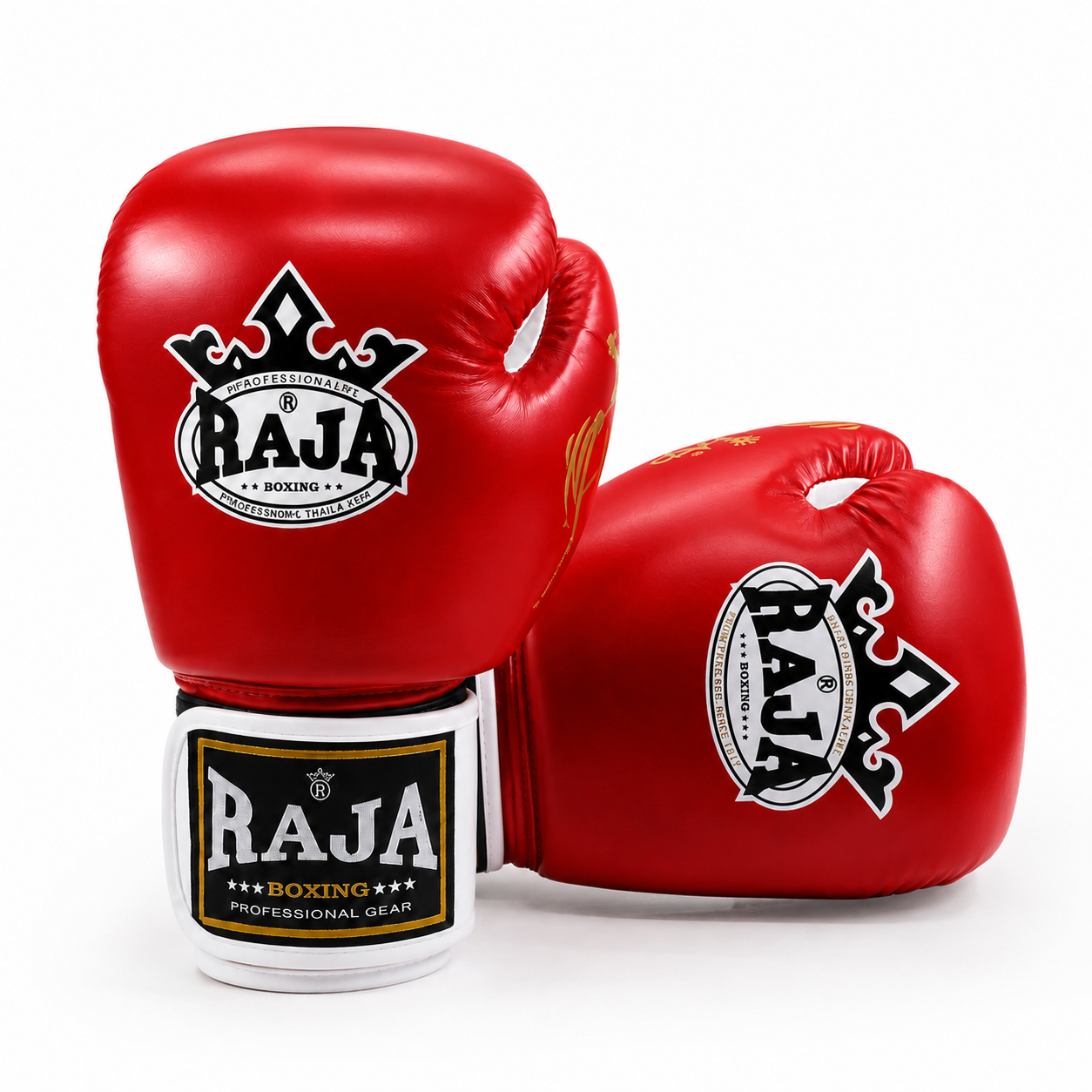 RAJA Professional Boxing Gloves – Muay Thai, Boxing, MMA & Dutch K1 Kickboxing Training Gloves