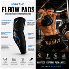 Muay Thai Elbow Pads | Martial Arts Elbow Guards for Training