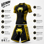 MMA Boxing Muay Thai Shirt & Shorts Set | Quick-Dry Breathable