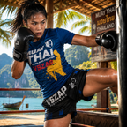 Fashion Muay Thai Sports T-Shirt | Lightweight, Breathable