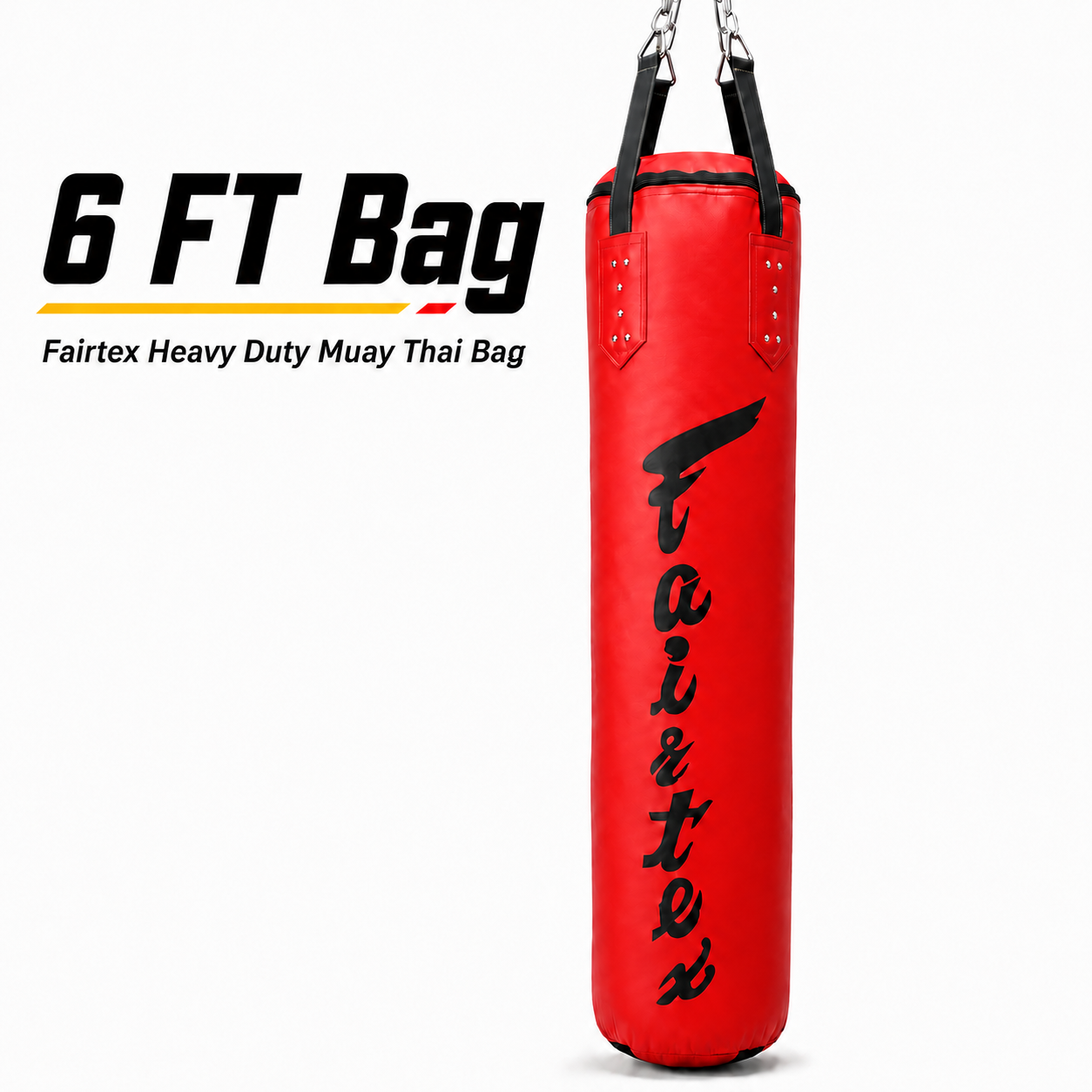 Fairtex Boxing Punching Bag 150cm & 180cm | Heavy Duty-Up to 50kg