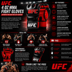 UFC Official 4 oz Fight Gloves | Ultimate MMA