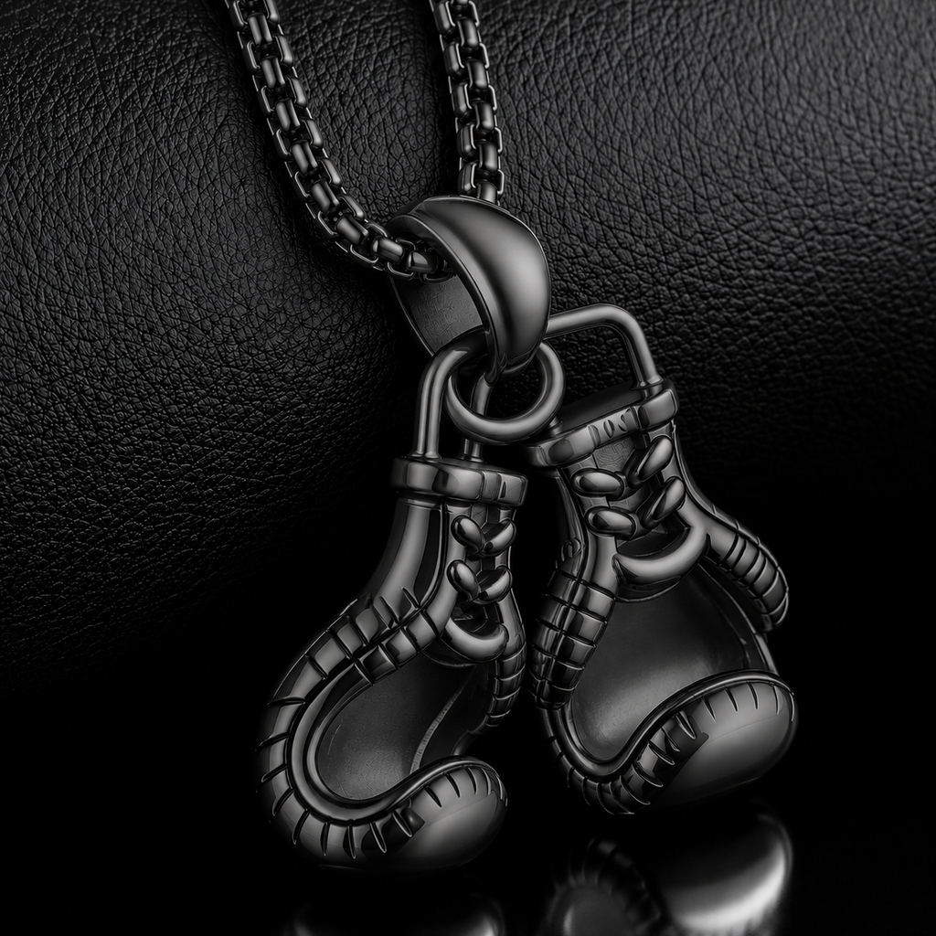 Vintage Boxing Chain Gold Plated Necklace - FitZone360