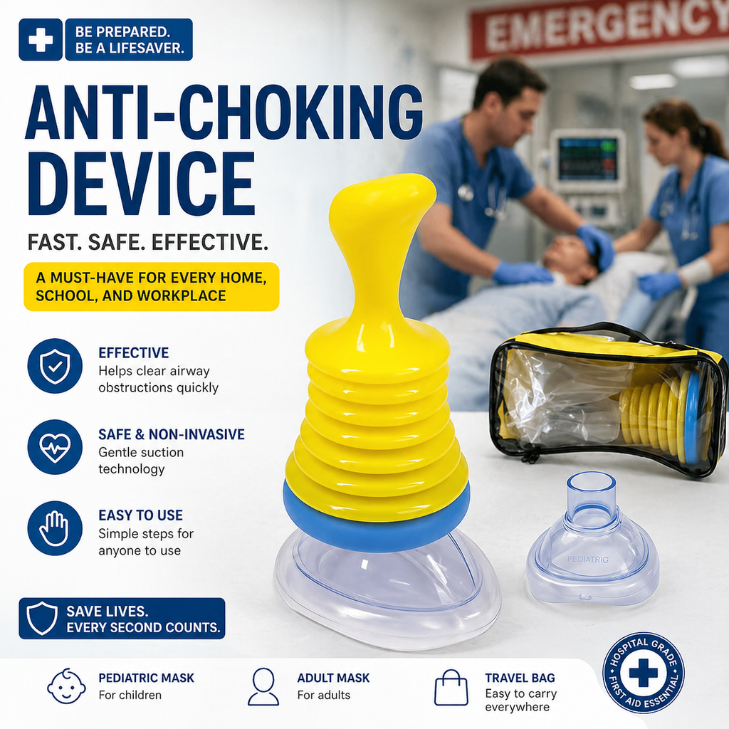 LifeVac First Aid | Emergency Choking Rescue Device for Adults and Children - FitZone360