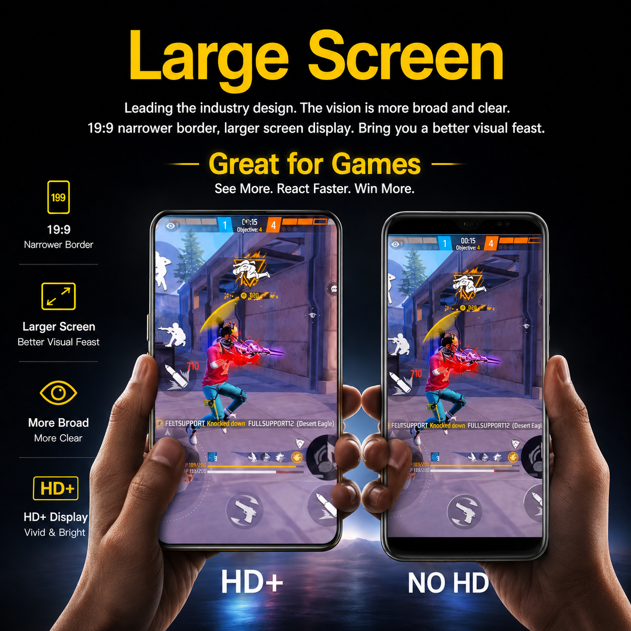 16 Pro Max 7.3" HD 5G Smartphone | Global Android 14 Mobile Phone with Dual SIM, 8000mAh Battery, Unlocked 4G/5G Cellphone