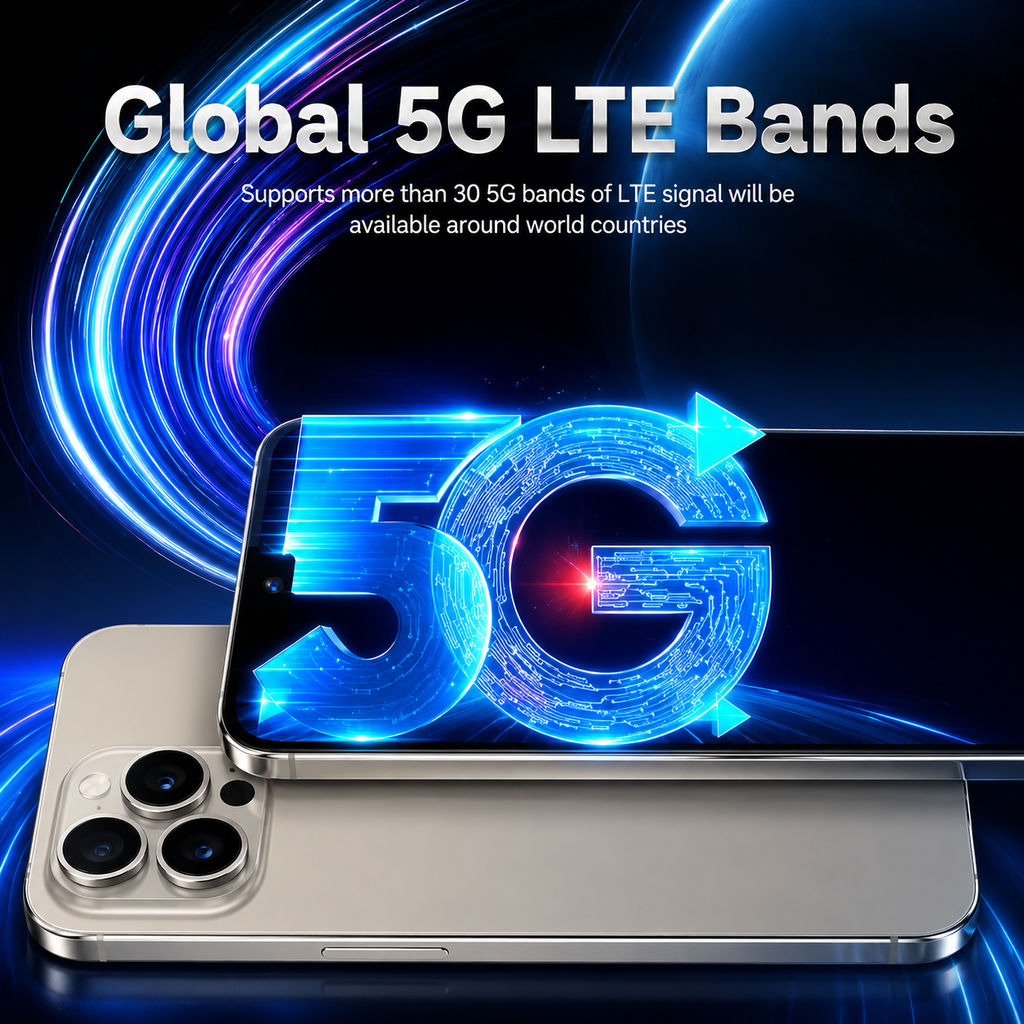 16 Pro Max 7.3" HD 5G Smartphone | Global Android 14 Mobile Phone with Dual SIM, 8000mAh Battery, Unlocked 4G/5G Cellphone
