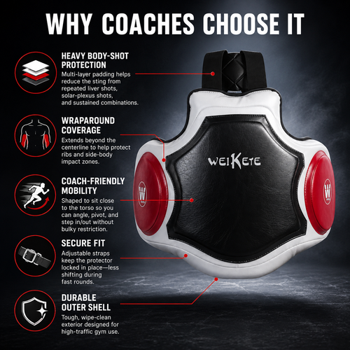 Boxing Coach | Body Protector (Trainer Chest & Belly Pad)