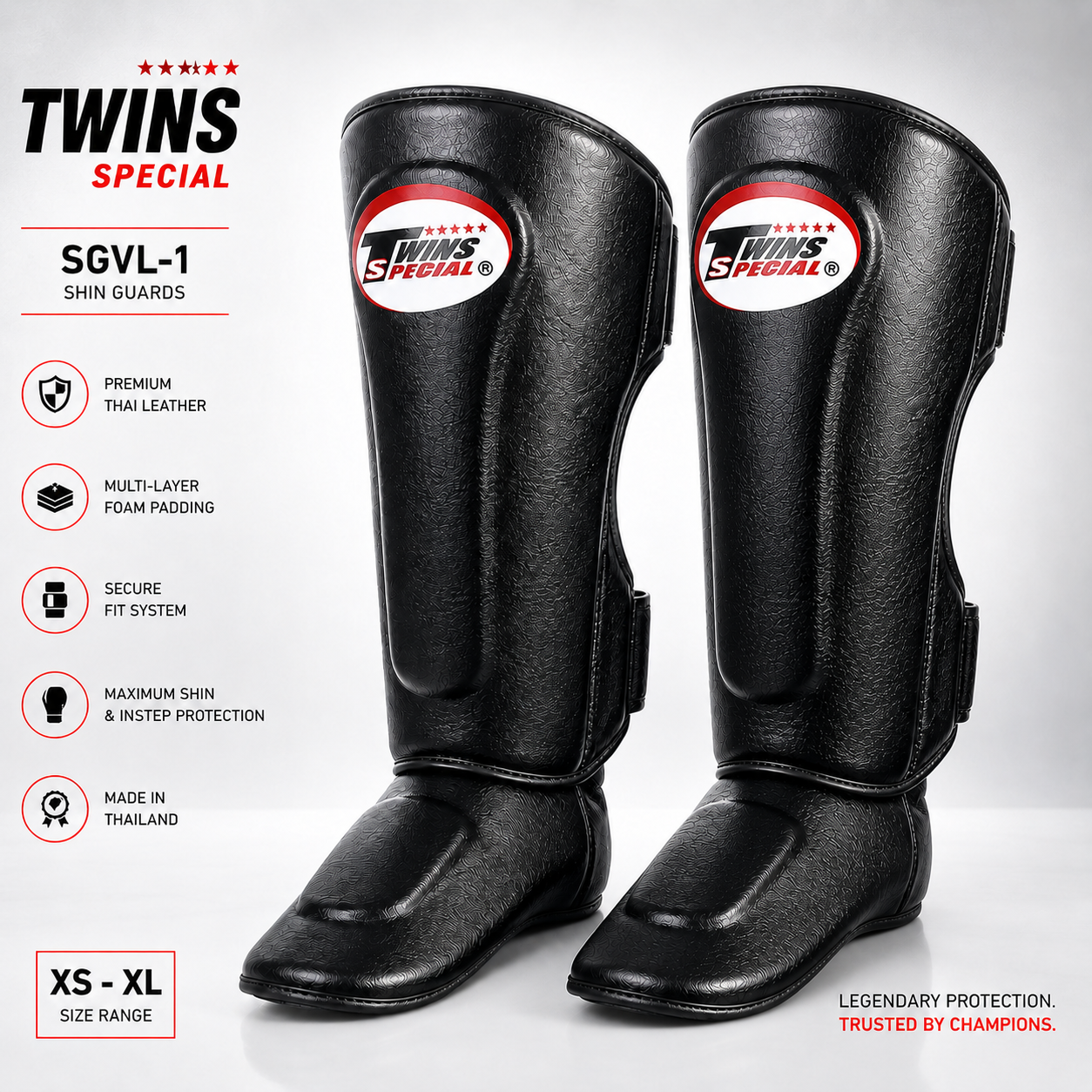 Twins Special Shin Guards | Muay Thai MMA & Kickboxing