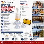 LifeVac First Aid | Emergency Choking Rescue Device for Adults and Children - FitZone360