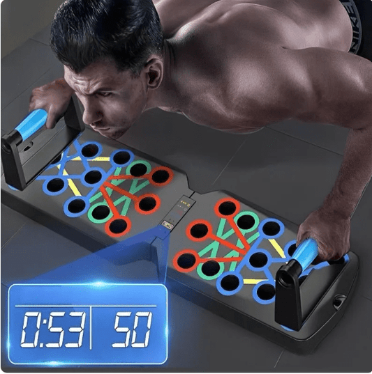 Push-Up Board for Core Workout | Build Strength & Sculpt Muscles - FitZone360