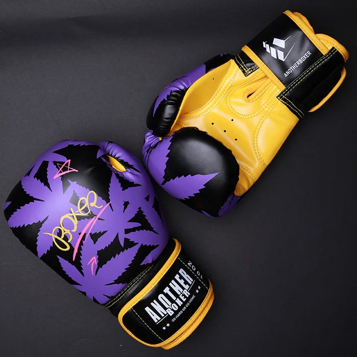 Tattoo Style Boxing Gloves – Boxing, Muay Thai & Kickboxing Training Gloves