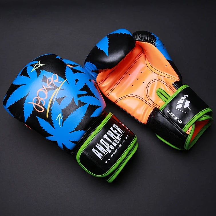 Tattoo Style Boxing Gloves – Boxing, Muay Thai & Kickboxing Training Gloves