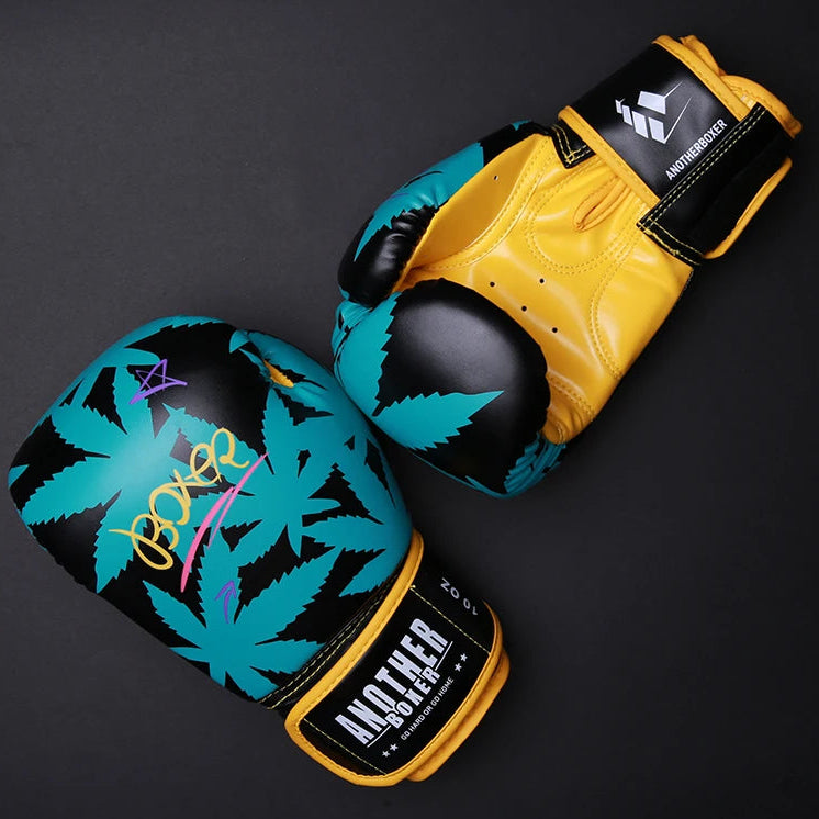 Tattoo Style Boxing Gloves – Boxing, Muay Thai & Kickboxing Training Gloves