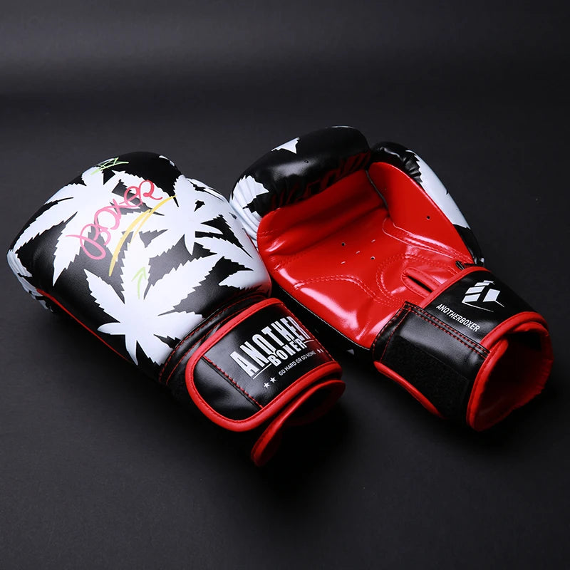 Tattoo Style Boxing Gloves – Boxing, Muay Thai & Kickboxing Training Gloves