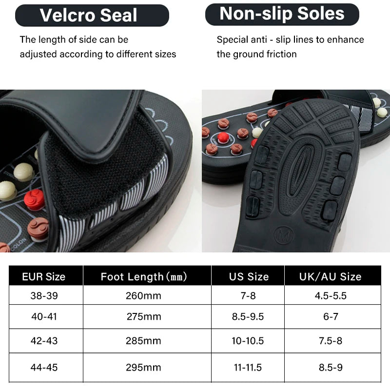 Wellness Foot Therapy Sandals | Reflexology Stimulation - FitZone360