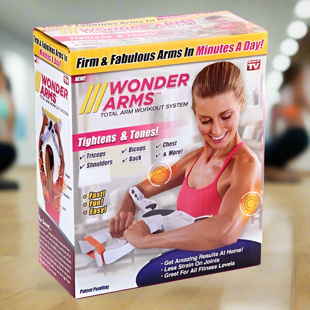 WONDER ARMS | Muscle Exerciser for Arms, Shoulders, back and thighs, - FitZone360