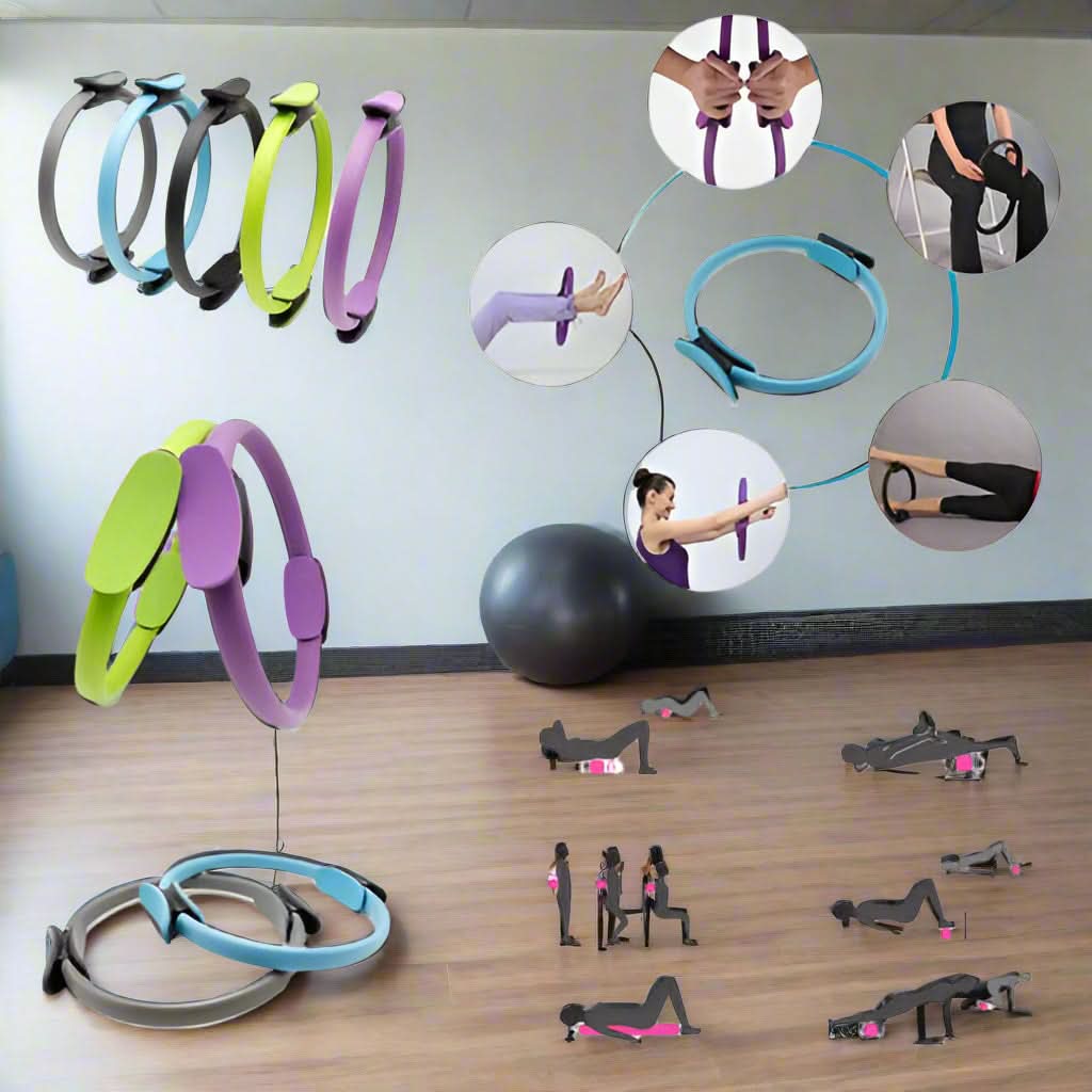 Yoga Circle Fitness Magic Ring for Men and Women For Workouts for Gym or Home - FitZone360