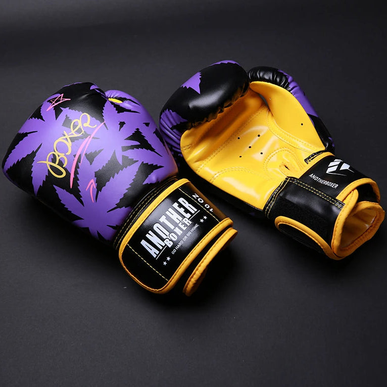 Tattoo Style Boxing Gloves – Boxing, Muay Thai & Kickboxing Training Gloves