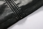 Men’s Vintage Motorcycle Jacket | Embroidered Biker Bomber Coat