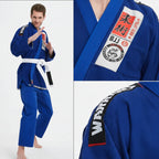 High-Quality Brazilian Jiu Jitsu Gi for Men & Women | White Belt Included - FitZone360