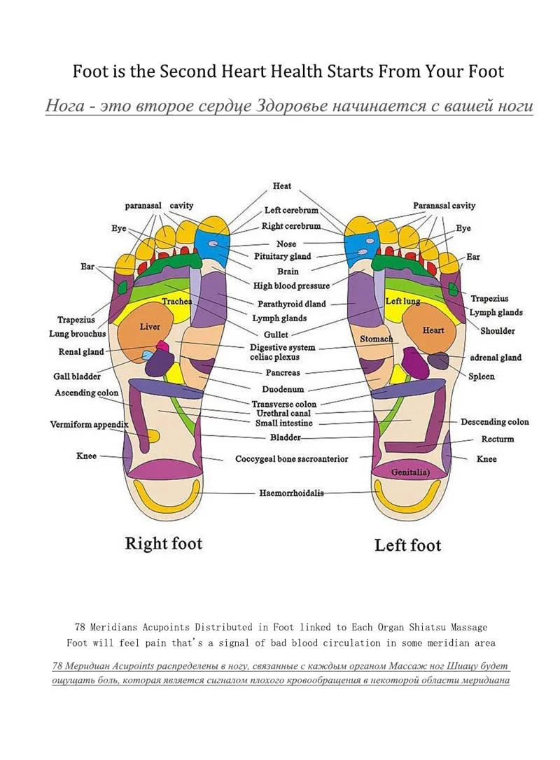 Wellness Foot Therapy Sandals | Reflexology Stimulation - FitZone360