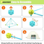 Ultimate Kids Fort Building Kit: Construction Fortress - FitZone360