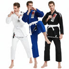 High-Quality Brazilian Jiu Jitsu Gi for Men & Women | White Belt Included - FitZone360