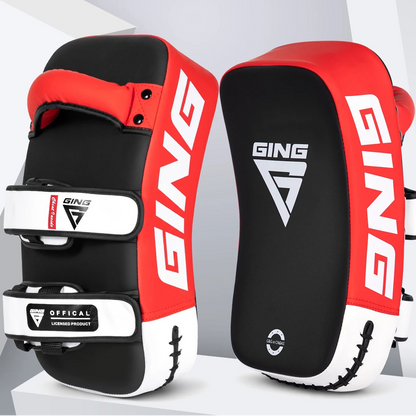 Professional Muay Thai MMA Thai Pad | Thai MMA Shin Kicks, Elbows, Punching and Knees - FitZone360