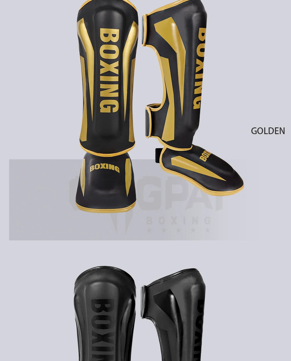 🥊 Muay Thai & Kickboxing Shin Guards | Shin Pads for Sparring & Training - FitZone360