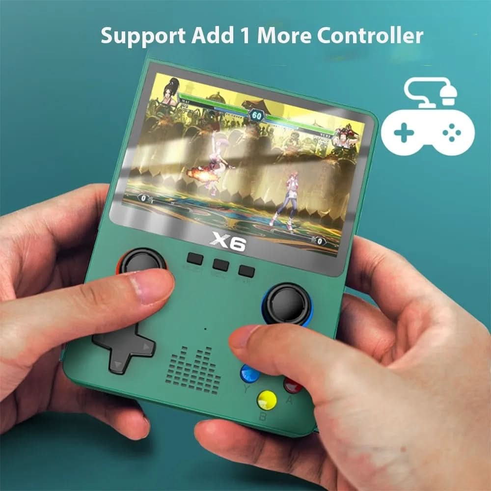 🎮 New X6 3.5-Inch IPS Screen Handheld Game Player | Elevate Your Gaming Experience! - FitZone360