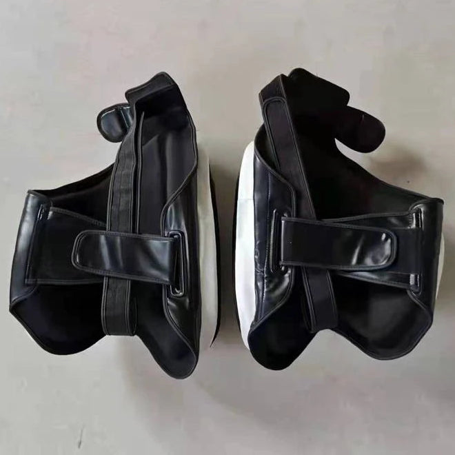 Muay Thai Thigh-Strap Low Kick Pad (Perfect for Coaches) - FitZone360