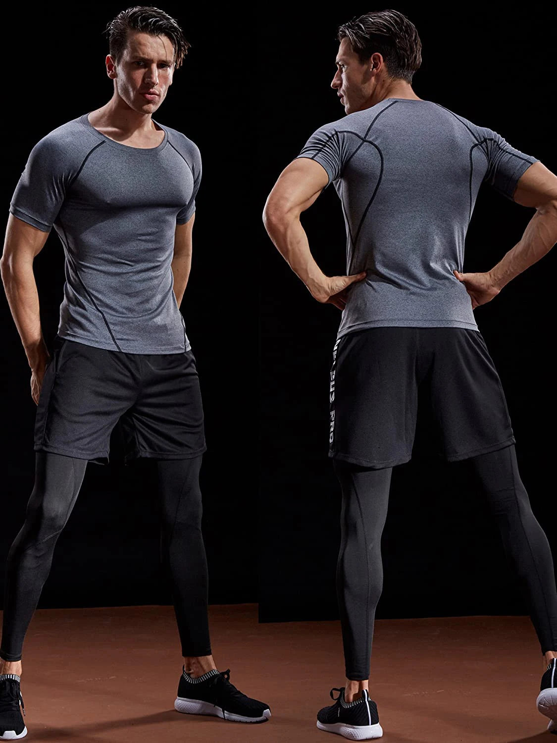 FlexCore Compression Tee: Elevate Your Workout Experience - FitZone360
