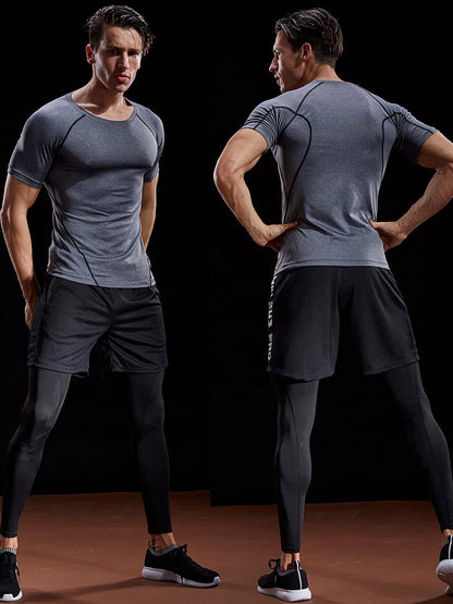 FlexCore Compression Tee: Elevate Your Workout Experience - FitZone360