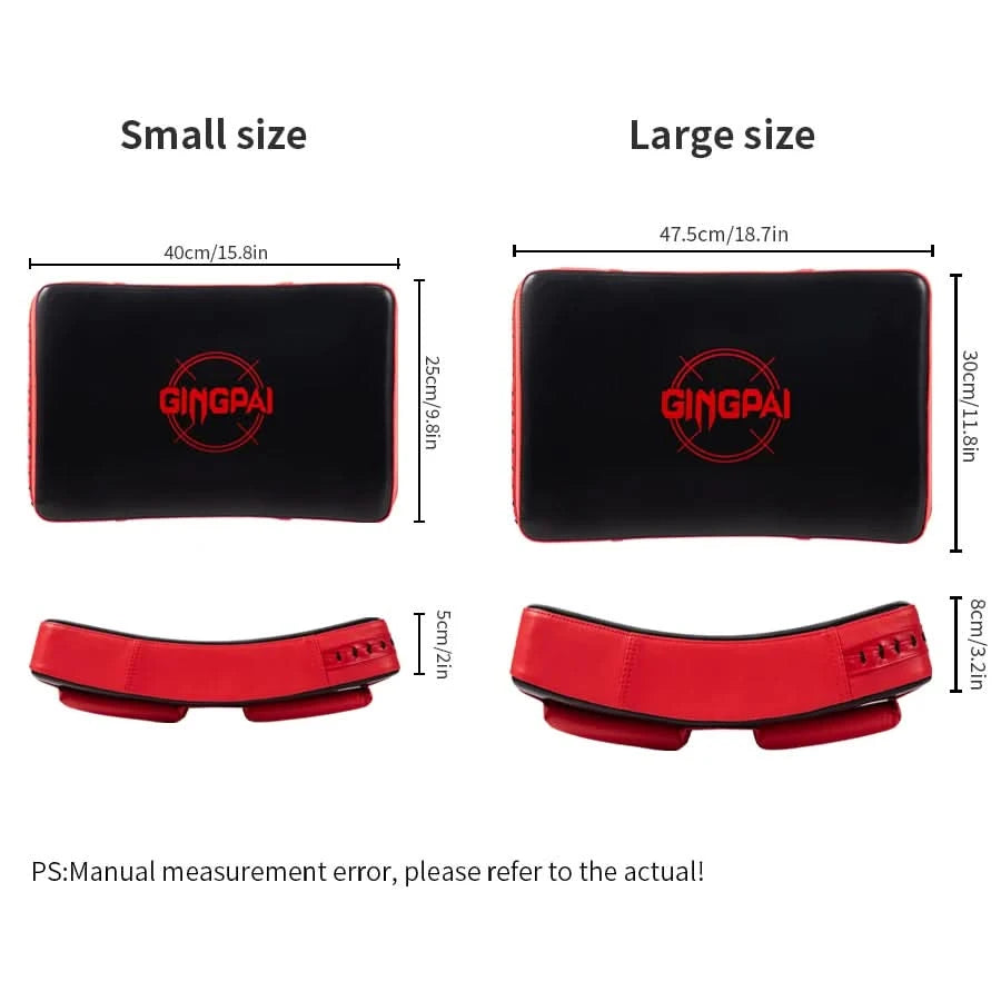 Heavy-Duty Kickboxing & Martial Arts Strike Shield | Low Kick & Teep Heavy Pad - FitZone360