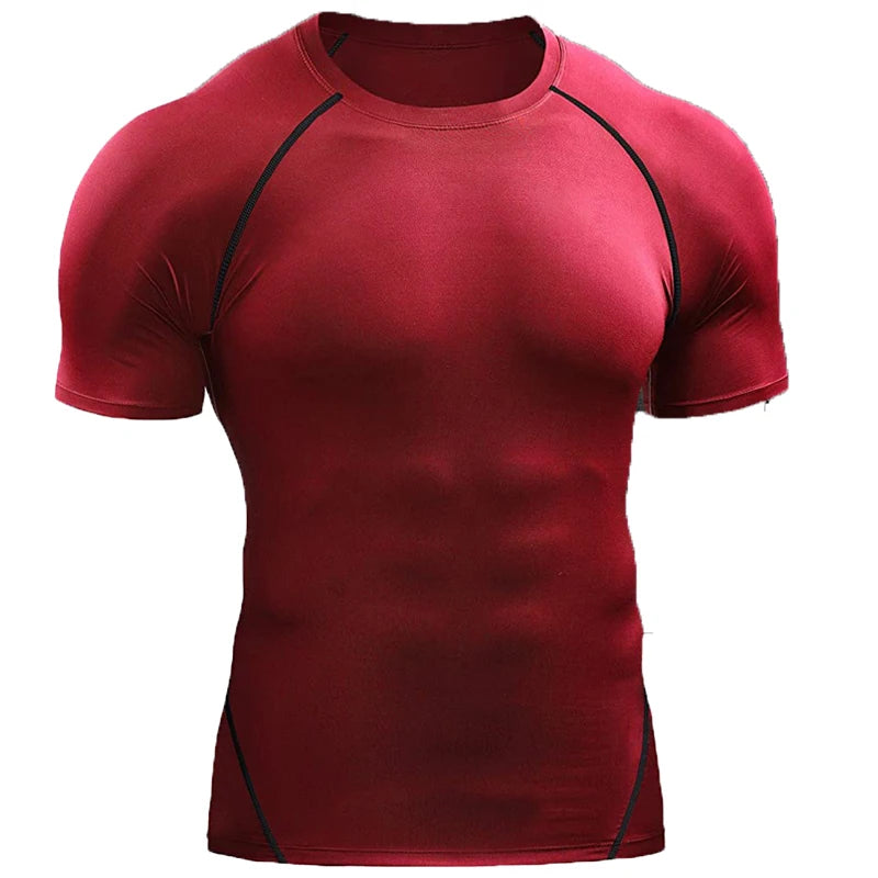 FlexCore Compression Tee: Elevate Your Workout Experience - FitZone360