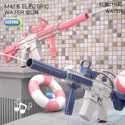 M416 Electric Water Gun Toy – Full-Auto Summer Splash Blaster for All Ages! - FitZone360