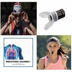 Breathing Trainer Exercise Mouthpiece | Improve Lung Capacity & Cardio Fitness - FitZone360