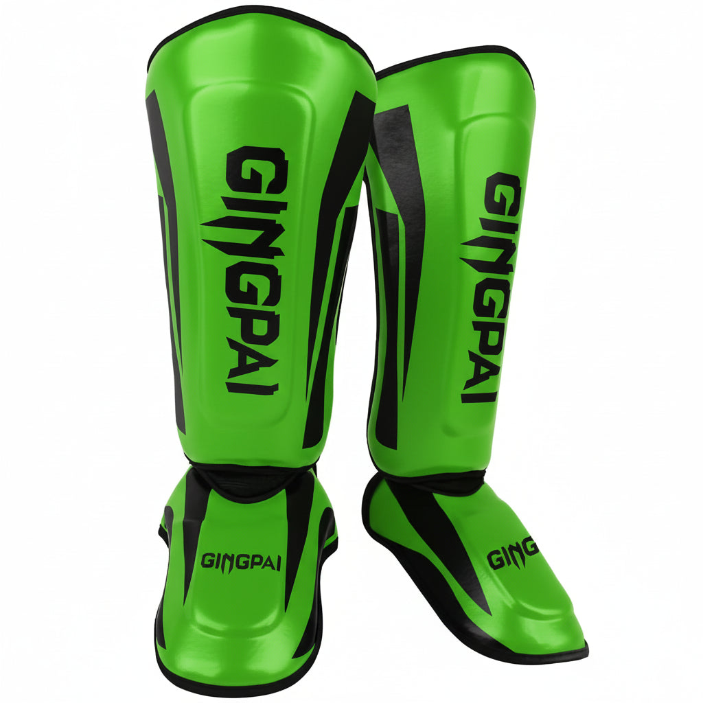 MMA Muay Thai Kickboxing Shin Guards | Mixed Martial Arts Protective Shin Pads - FitZone360