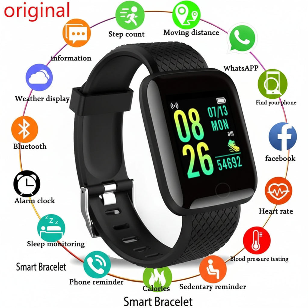 Heart Monitoring Smartwatch | Fitness Tracking – Stay Fit, Healthy, and Connected - FitZone360