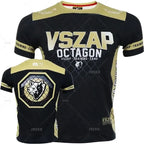 Fashion Muay Thai Sports T-Shirt | Lightweight, Breathable Fitness & Combat Training Tee - FitZone360