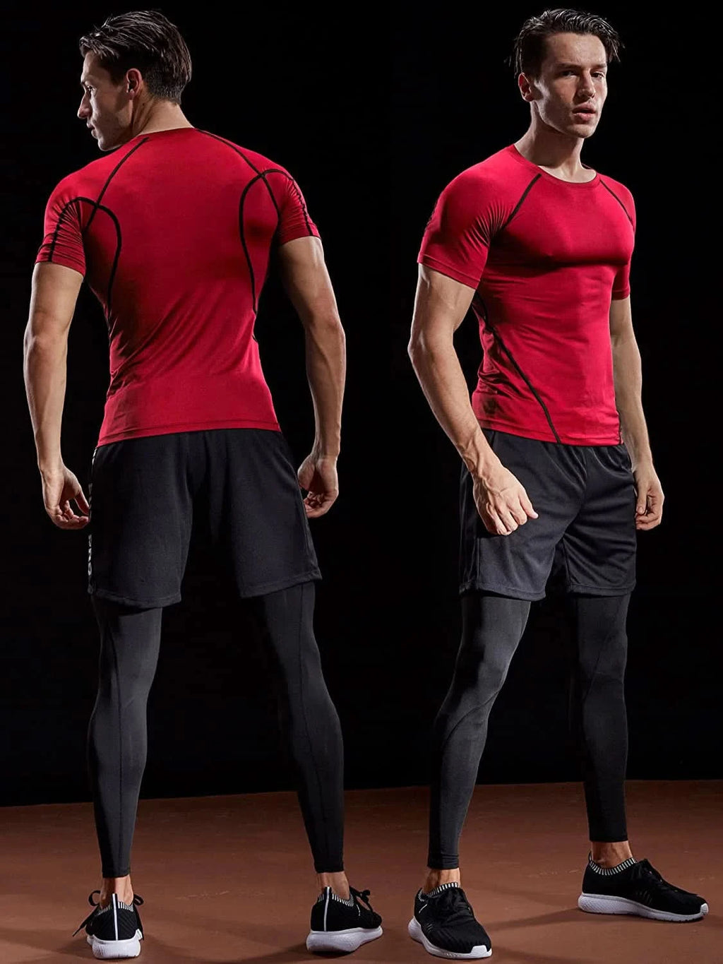 FlexCore Compression Tee: Elevate Your Workout Experience - FitZone360